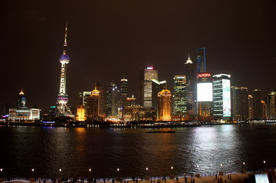 Shanghai bereitet sich auf die Expo 2010 vor.