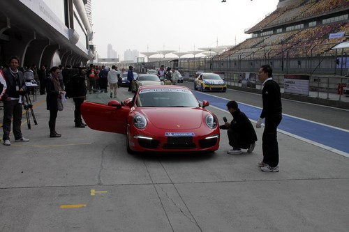 Shanghai Sportscars Festival: Porsche-Renntaxi.