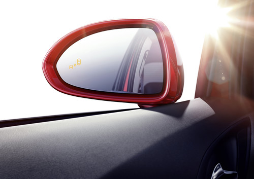 Side Blind Spot Alert (SBSA): Toter-Winkel-Warner von Opel.
