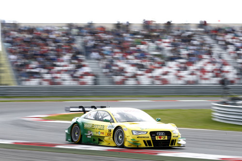 Sieger Mike Rockenfeller im von Schaeffler unterstützten Audi RS 5 DTM.