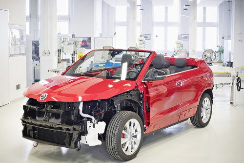 Skoda Azubi Concept Car: Karoq Cabrio.