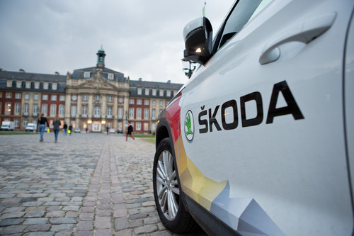Skoda begleitet den Münsterland Giro als Sponsor und Fahrzeugpartner.