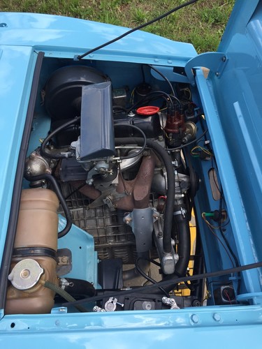 Skoda Buggy 736 mit längs eingebautem Motor.