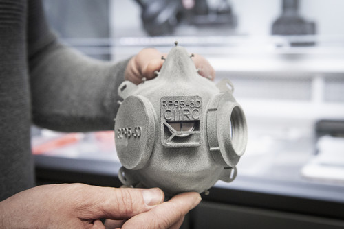 Skoda FFP3-Atemschutzmasken aus dem 3-D-Drucker. 