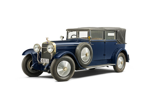 Skoda Hispano-Suiza 25/100 PS mit Karosserie von J. O. Jech (1928). 