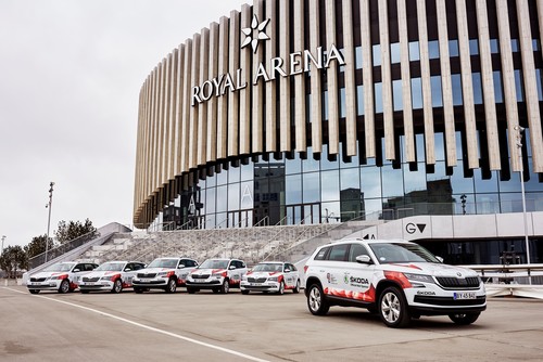 Skoda ist Hauptsponsor und Fahrzeugpartner der Eishockey-WM in Dänemark.
