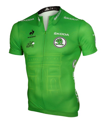 Skoda ist offizieller Partner des Grünen Trikots für den jeweils besten Sprinter der Tour de France und der Spanien-Rundfahrt (La Vuelta).