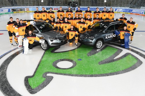 Skoda ist Sponsor und Fahrzeugpartner des Deutschland-Cups in Augsburg.