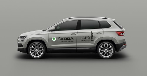 Skoda Karoq ist eines der VIP-Shuttle für den Echo.