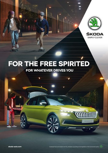 Skoda-Markenkampagne „For Whatever Drives You“. 