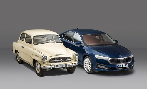 Skoda Octavia: Ur-Modell (1959) und vierte Modellgeneration der Neuzeit (Produktion ab 2020).