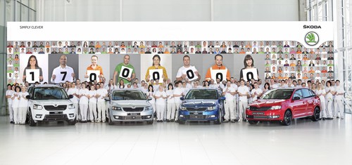 Skoda produziert 17-millionstes Fahrzeug.
