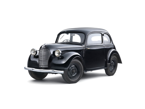 Skoda Sagitta. Serienmodell von 1938 als Skoda 995 Popular &quot;Liduska&quot;.