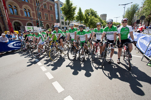 Skoda unterstützt den Radsportklassiker ,Rund um Köln‘ als offizieller Sponsor und Fahrzeugpartner. 