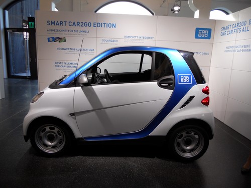 Smart Car2go in Hamburg.
