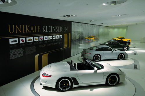 Sonderausstellung „25 Jahre Porsche Exclusive“.
