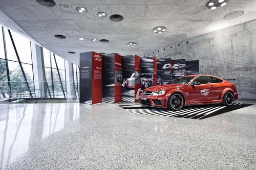 Sonderausstellung im Mercedes-Benz-Museum: „45 Jahre AMG – 45 Jahre Driving Performance“.