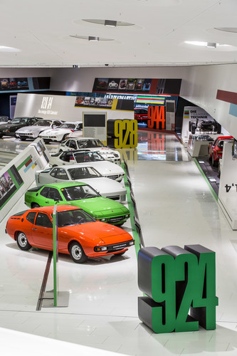 Sonderausstellung im Porsche-Museum: „Die Transaxle-Ära. Vom 924 bis 928.“