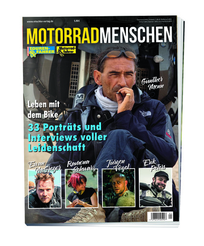 Sonderheft „MotorradMenschen“ aus dem Nitschke-Verlag.