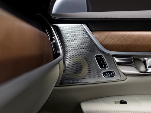Soundsystem von Bowers &amp; Wilkins im Volvo S90. 