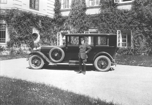 Staatspräsident Tomáš Garrigue Masaryk erhielt im Mai 1926 einen Skoda Hispano-Suiza.