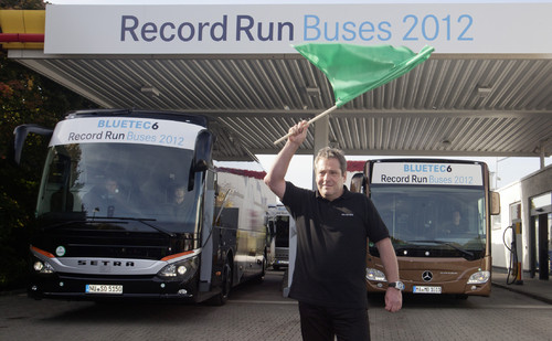 Start frei für den Record Run Buses 2012.