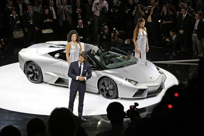 Stephan Winkelmann und der Lamborghini Reventon