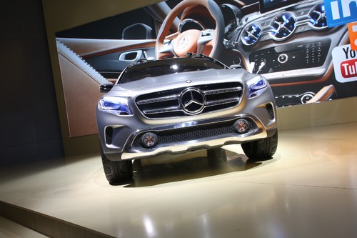 Studie des Mercedes-Benz GLA.