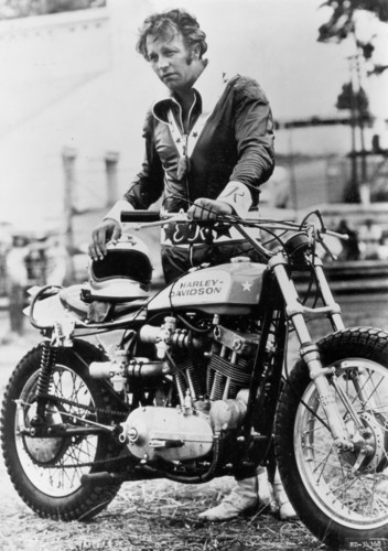 Stuntman Evel Knievel schwor auf die Harley-Davidson XR-750.