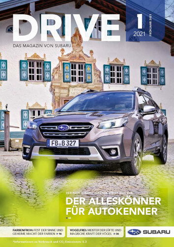 Subaru-Kundenmagazin „Drive“.