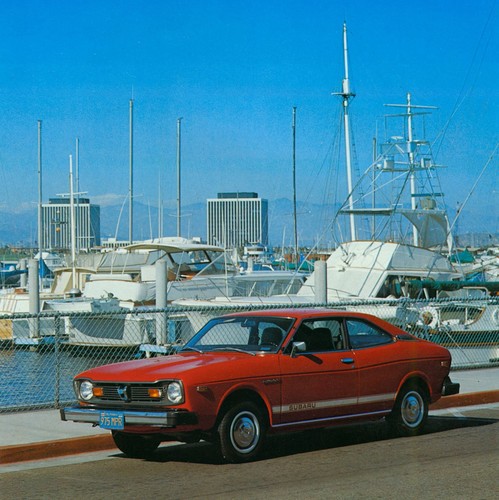 Subaru Leone GF Coupé von 1976.