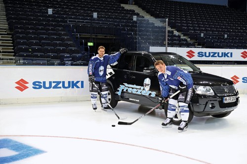 Suzuki ist Partner der Hamburg Freezers.