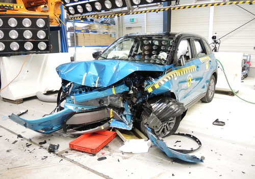 Suzuki Vitara im Euro-NCAP-Crashtest.