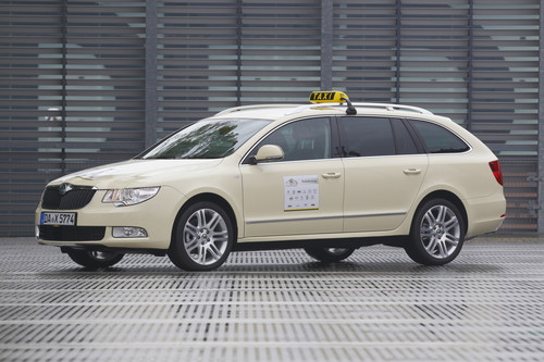 „Taxi des Jahres 2013“: Skoda Superb Combi.