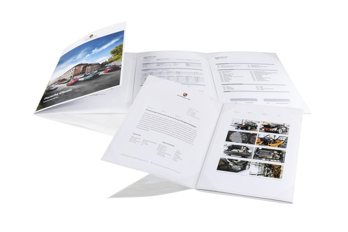 Technisches Zertifikat von Porsche Classic.