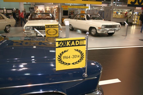 Techno-Classica 2014: 50 Jahre Opel Kapitän, Admiral und Diplomat.