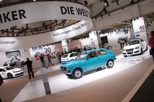 Techno Classica 2015: Volkswagen Classic feiert 40 Jahre Polo.