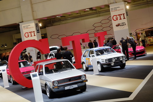 Techno Classica 2016: Volkswagen feiert 40 Jahre GTI.