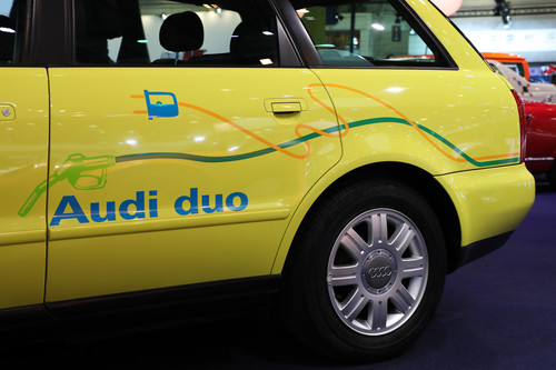 Techno-Classica 2018: Audi Duo E-Hybrid.