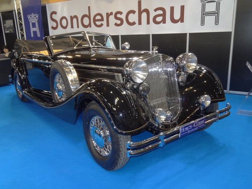 Techno Classica: Horch 853 Sportcabrio von 1937.