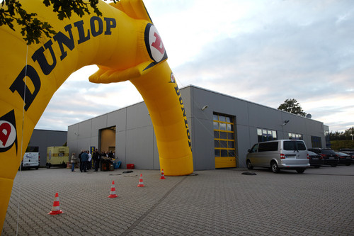 Testzentrrum von Goodyear Dunlop in Meuspath am Nürburgring.