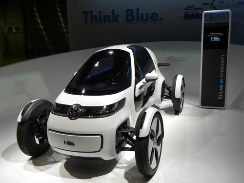 Tokio 2011: Auch der Nils von Volkswagen bekam wieder eine Chance unter den Zukunftsstudien.