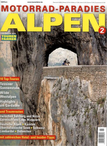 „Tourenfahrer“-Sonderheft „Motorrad-Paradies Alpen 2“.