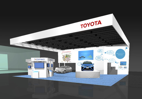 Toyota auf der CEATEC (Computergrafik). 