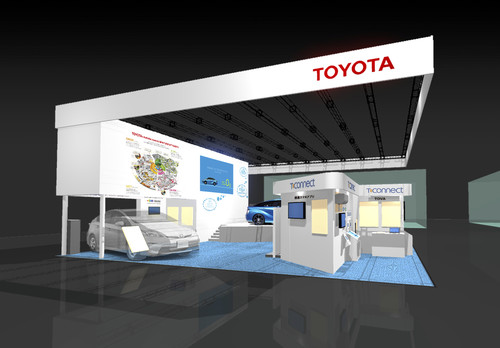 Toyota auf der CEATEC (Computergrafik). 