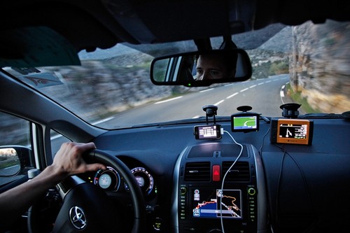 Toyota bei der 5. Rallye Monte Carlo für alternative Antriebe.
