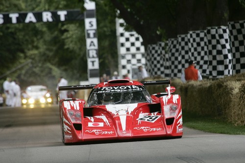 Toyota beim Goodwood Festival of Speed: Toyota GT one TS020.