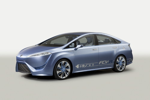 Toyota Brenstoffzellen-Fahrzeug.