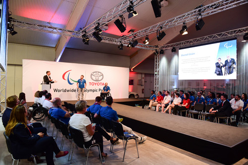 Toyota Deutschland hatte alle Mitarbeiter und Manager des Internationalen Paralympischen Komitees (IPC) in Köln zu Gast.