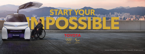 Toyota entwickelt für die Paralympischen Spiele 2020 ein umfassendes Mobilitätskonzept. 